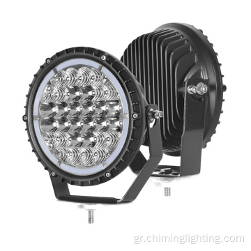 7 ιντσών 180W LED LED FOG LIGHTS ROUNCH OFFROAD LIGHT DRIVE